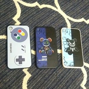 New! 3pcs iPhone XR Silicon Phone Case